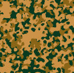 Camouflage - Sand buske